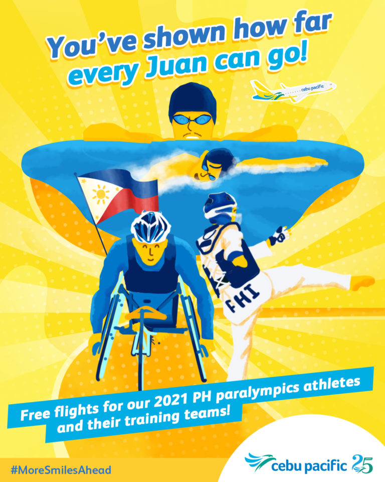 Cebu Pacific gifts Philippine Paralympic delegation with free flights